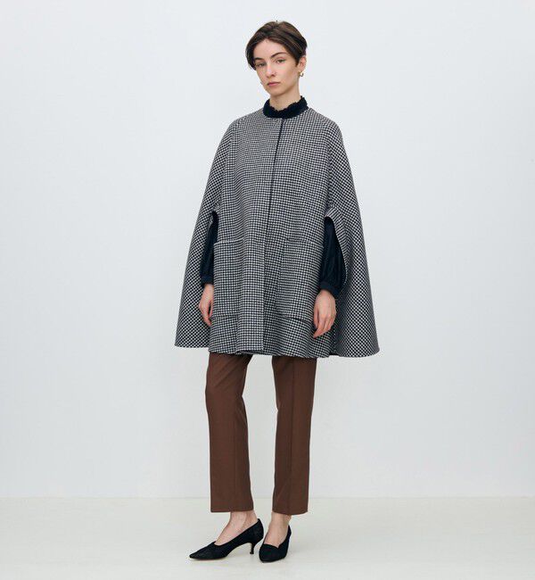 スーパーダブルフェイス リバーシブルマントコート（TOMORROWLAND