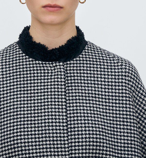 スーパーダブルフェイス リバーシブルマントコート（TOMORROWLAND