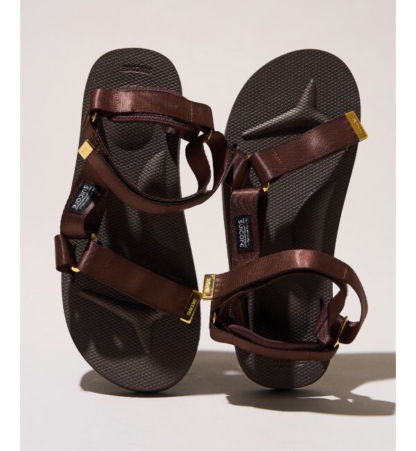 417 EDIFICE「SUICOKE / スイコック 417別注 DEPA -Cab」|サンダル|ブラウン