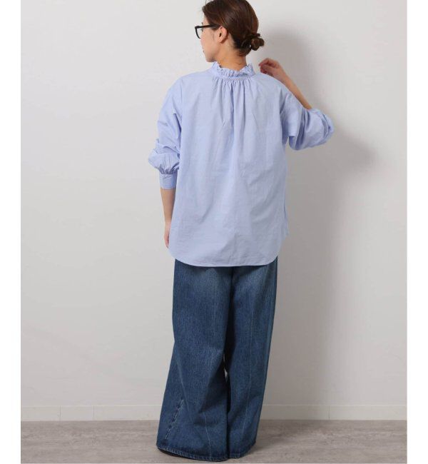 JOURNAL STANDARD relume「《追加8》ハイカウントコットンスタンドカラー2way」|シャツ・ブラウス|