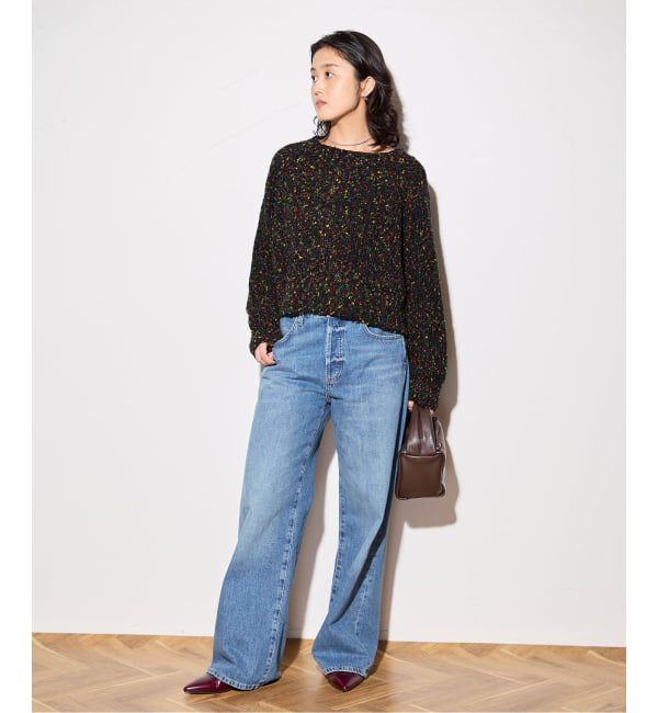 journal standard L'essage「MIX YARNショートプルオーバー」|ニット・セーター|