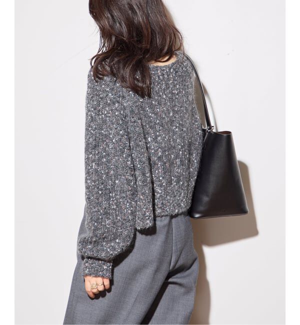 journal standard L'essage「MIX YARNショートプルオーバー」|ニット・セーター|