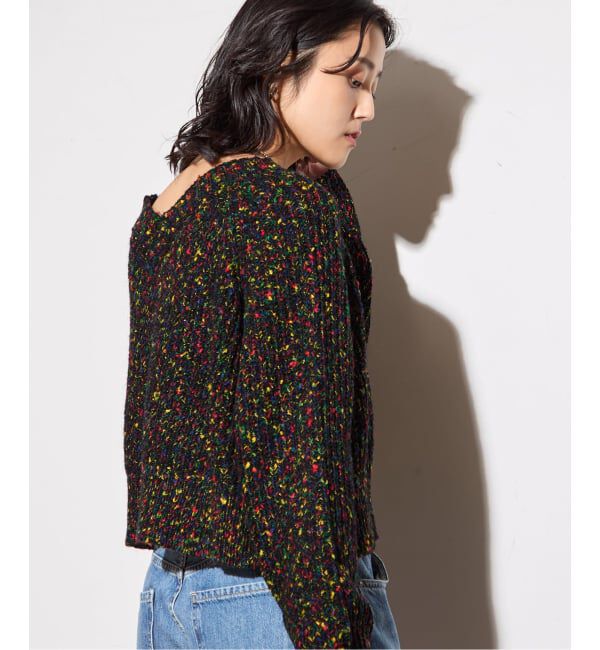 journal standard L'essage「MIX YARNショートプルオーバー」|ニット・セーター|