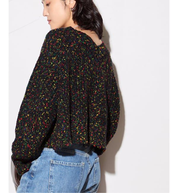 journal standard L'essage「MIX YARNショートプルオーバー」|ニット・セーター|