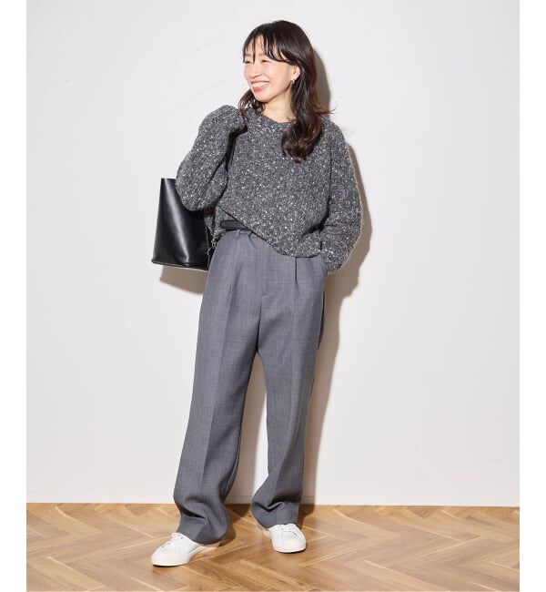 journal standard L'essage「MIX YARNショートプルオーバー」|ニット・セーター|