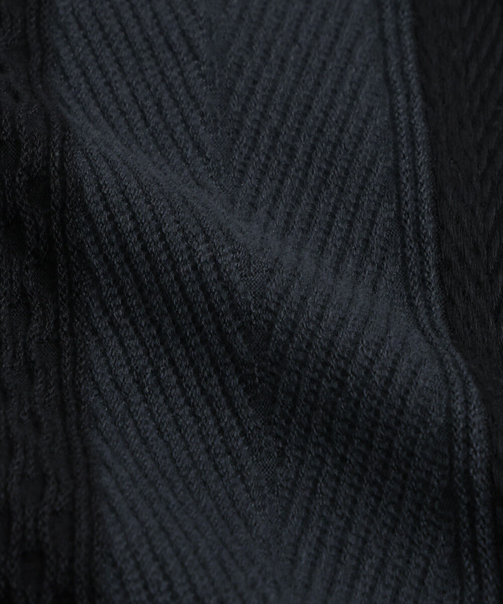 nano･universe「ストライプジャガードTシャツ 半袖」|Tシャツ・カットソー|