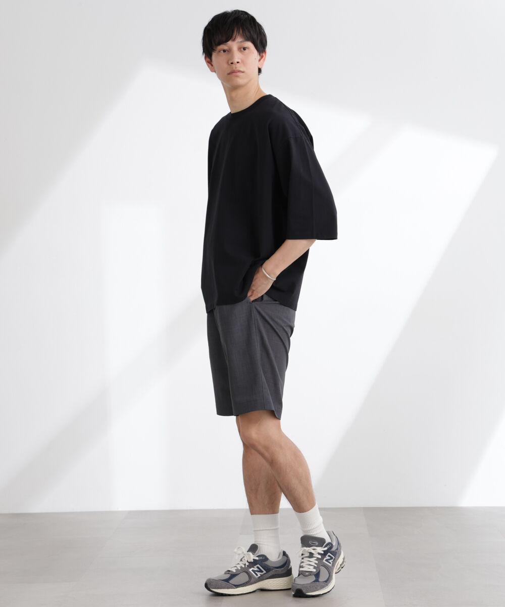 nano･universe「ルーズフィットワイドスリーブTシャツ 7分袖」|Tシャツ・カットソー|