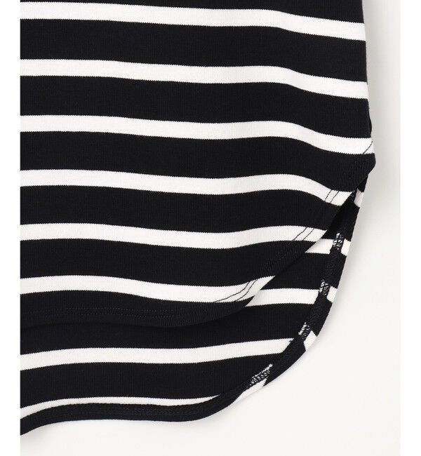 組曲「【ストレッチ・長袖】コットンフライス バスクTシャツ」|Tシャツ・カットソー|