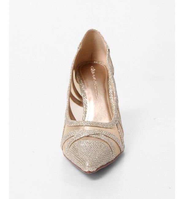 GRACE CONTINENTAL「ラインパターンパンプス」|パンプス|