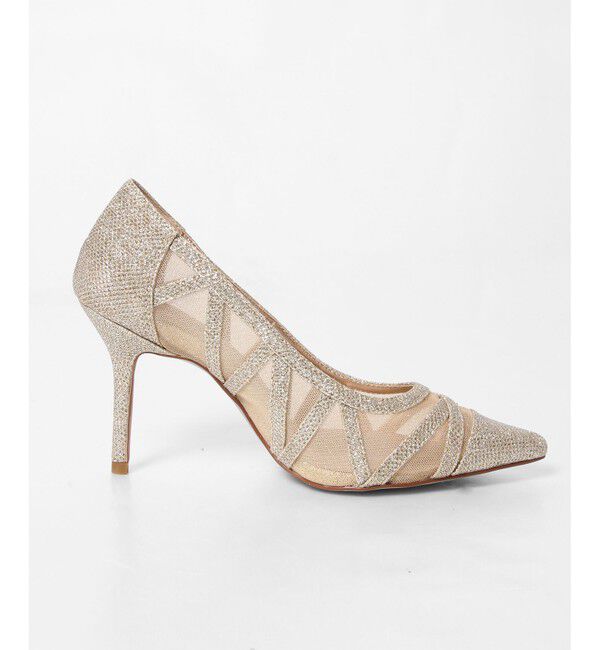 GRACE CONTINENTAL「ラインパターンパンプス」|パンプス|