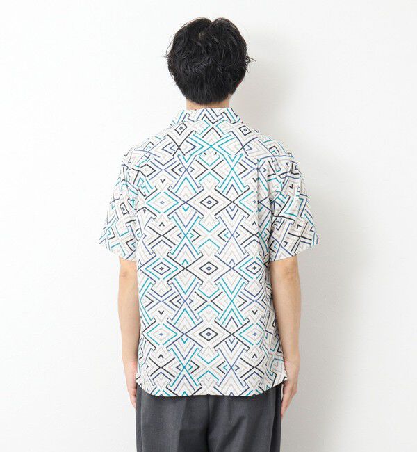 NOLLEY'S goodman「【DotAir/ドットエア】《吸水速乾》総柄シャツ 25SS」|シャツ・ブラウス|