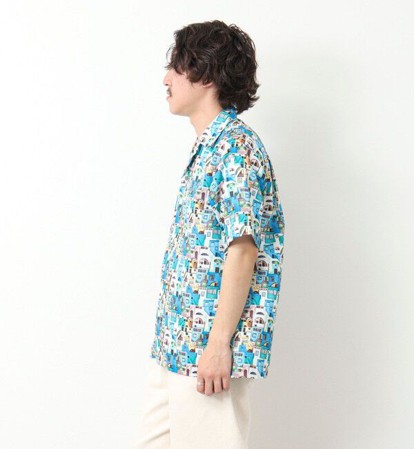 NOLLEY'S goodman「【DotAir/ドットエア】《吸水速乾》総柄シャツ 25SS」|シャツ・ブラウス|