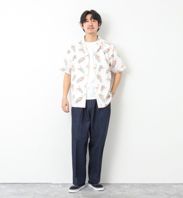NOLLEY'S goodman「【DotAir/ドットエア】《吸水速乾》総柄シャツ 25SS」|シャツ・ブラウス|