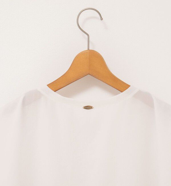 NOLLEY'S「【松葉☆別注アイテム】《セットアップ対応》エアリージョーゼットノースリーブブラウス」|シャツ・ブラウス|