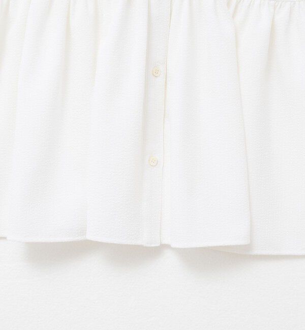 NOLLEY'S「ビッグカラーノースリーブブラウス」|シャツ・ブラウス|