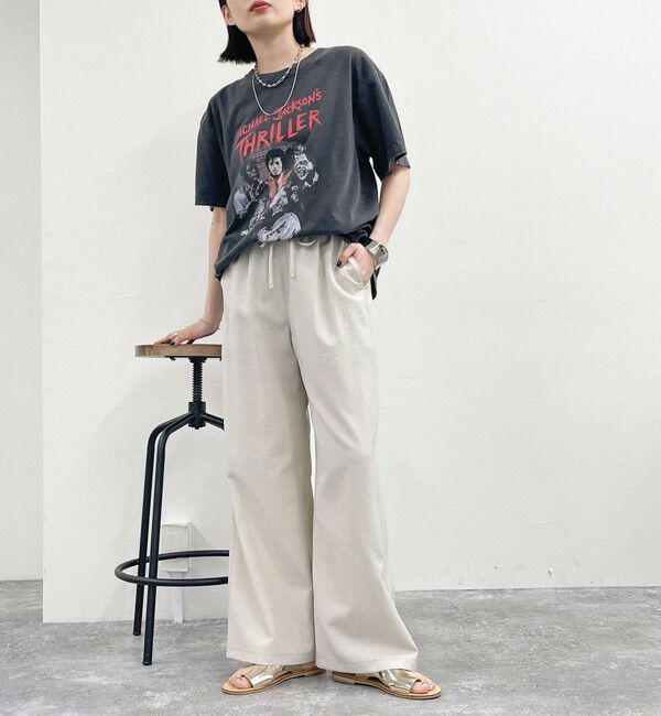 fredy emue「バイオツイルセミワイドパンツ」|その他|