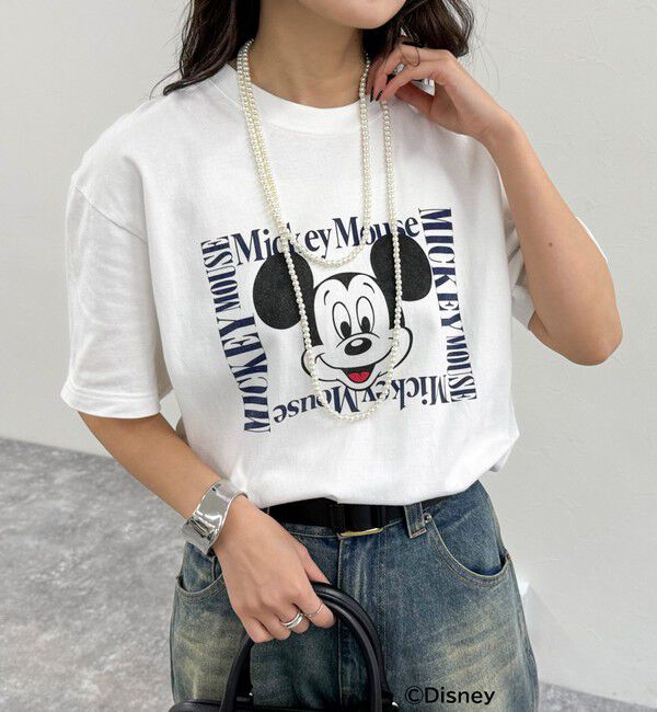 fredy emue「【GOOD ROCK SPEED/グッドロックスピード】Disney Mickey半袖Tシャツ」|Tシャツ・カットソー|