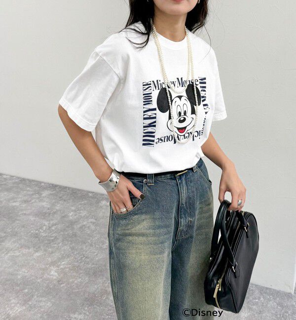 fredy emue「【GOOD ROCK SPEED/グッドロックスピード】Disney Mickey半袖Tシャツ」|Tシャツ・カットソー|