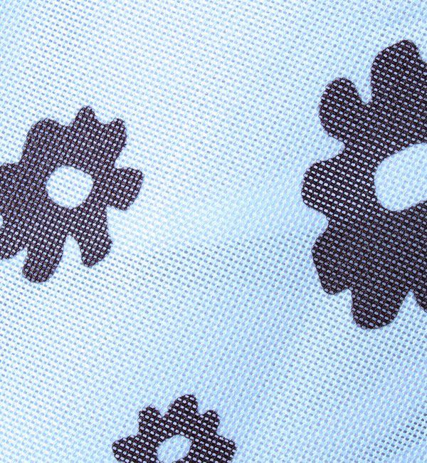 GLOSTER「【GLOSTER/グロスター】フラワーメッシュシャツ ショートスリーブ オープンカラー 開襟シャツ」|シャツ・ブラウス|