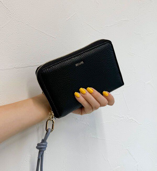 fredy emue「【WEB限定】【BEAURE/ビュレ】レザーストラップウォレット L」|財布|