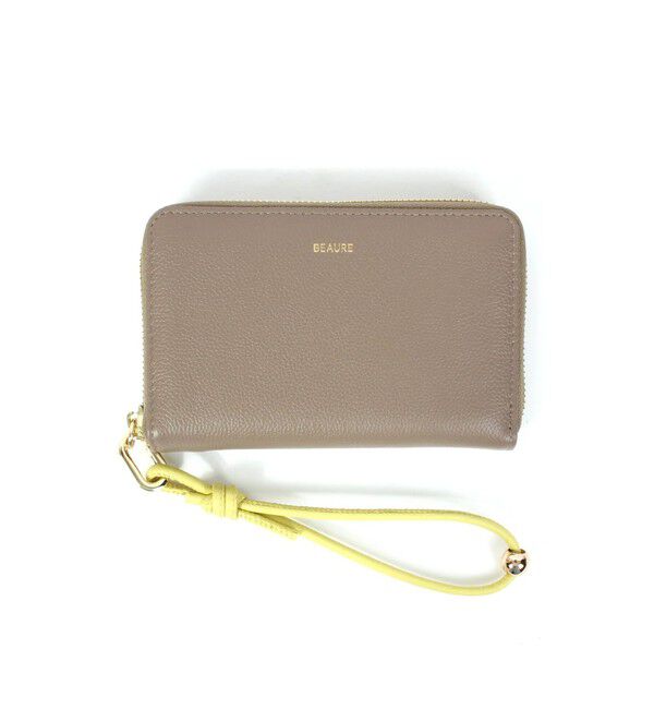 fredy emue「【WEB限定】【BEAURE/ビュレ】レザーストラップウォレット L」|財布|