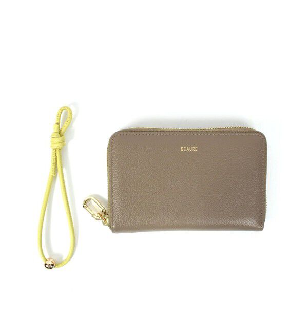 fredy emue「【WEB限定】【BEAURE/ビュレ】レザーストラップウォレット L」|財布|