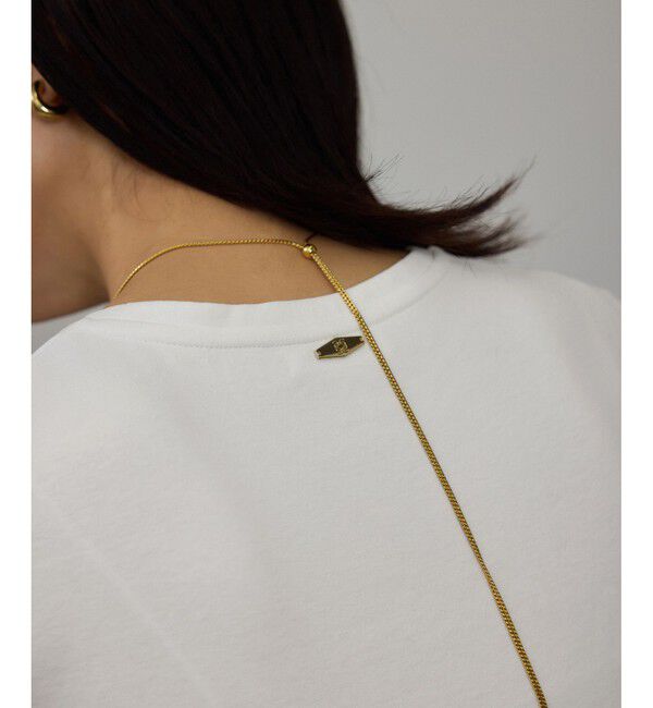 SALON adam et rope'「【WEB限定】ショルダータックペプラムプルオーバー」|Tシャツ・カットソー|