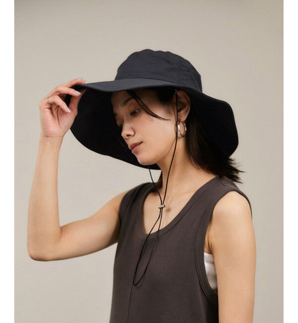 SALON adam et rope'「2WAYレイヤーハット［接触冷感・洗える・取り外し可能］」|ハット|