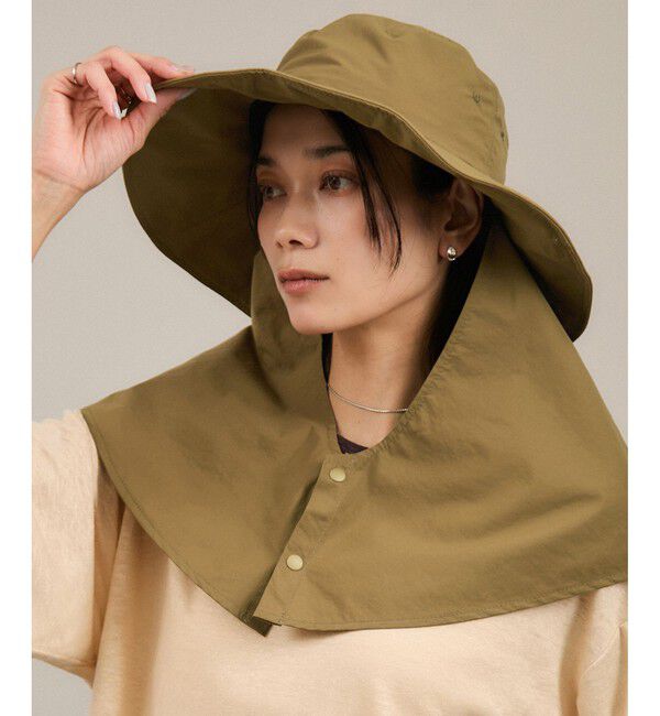 SALON adam et rope'「2WAYレイヤーハット［接触冷感・洗える・取り外し可能］」|ハット|