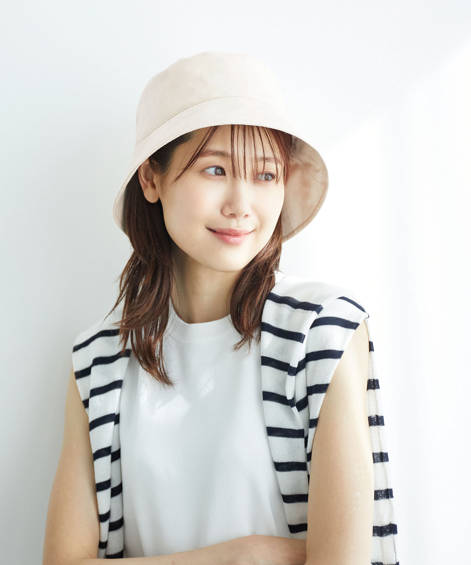 ROPE PICNIC PASSAGE「【コカゲル】UVカット/ダウンバケットハット/リンクコーデ」|ハット|キナリ(16)