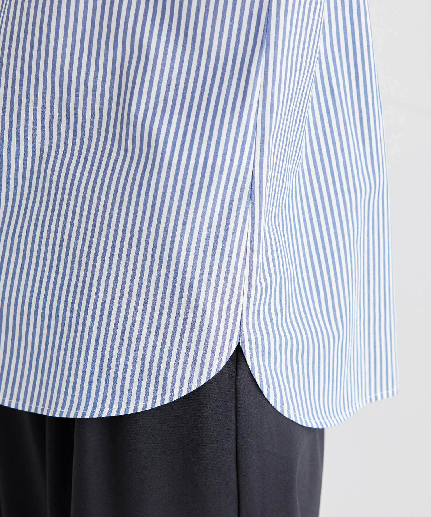 Rope&rsquo;Picnic「新色追加/フリルバンドシャツ」|シャツ・ブラウス|