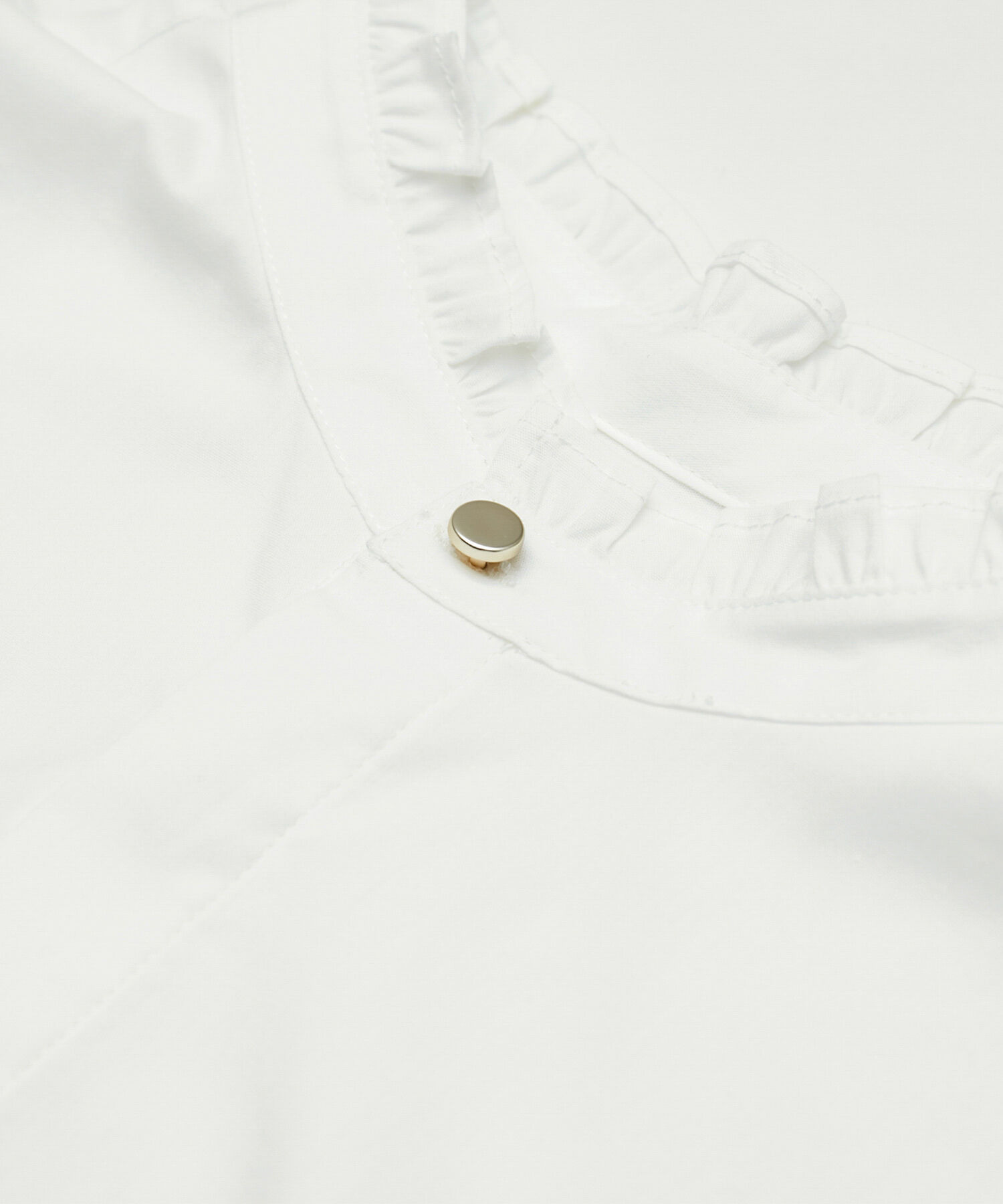 Rope&rsquo;Picnic「新色追加/フリルバンドシャツ」|シャツ・ブラウス|