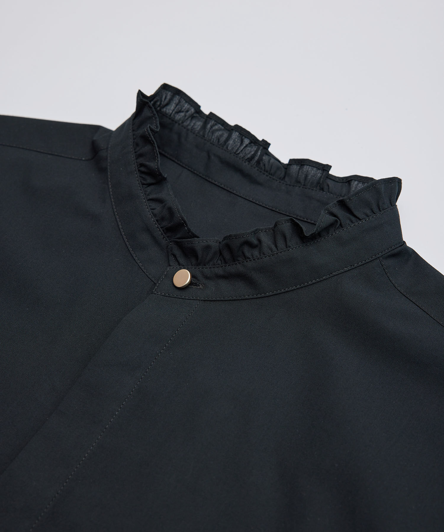 Rope&rsquo;Picnic「新色追加/フリルバンドシャツ」|シャツ・ブラウス|