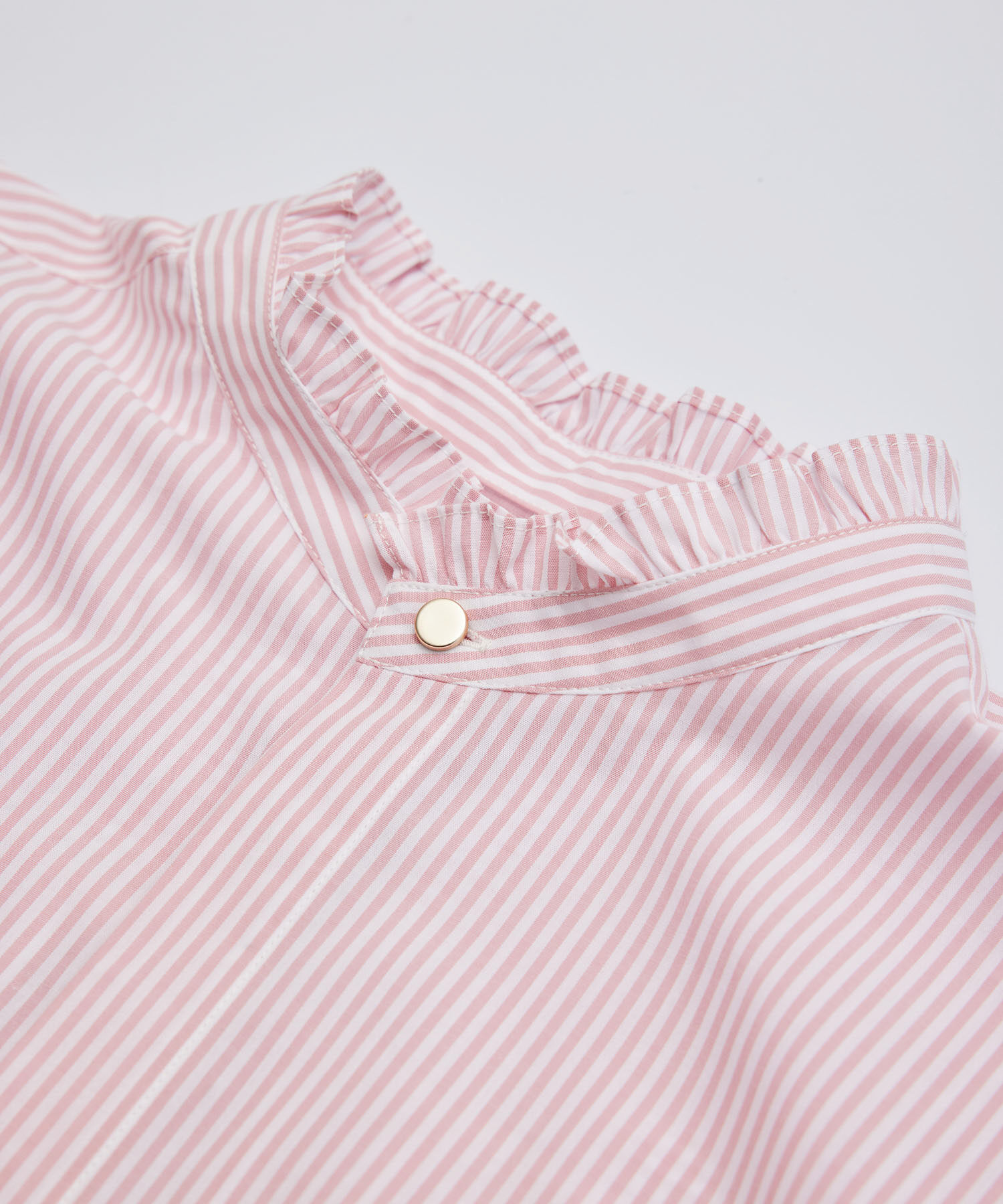 Rope&rsquo;Picnic「新色追加/フリルバンドシャツ」|シャツ・ブラウス|