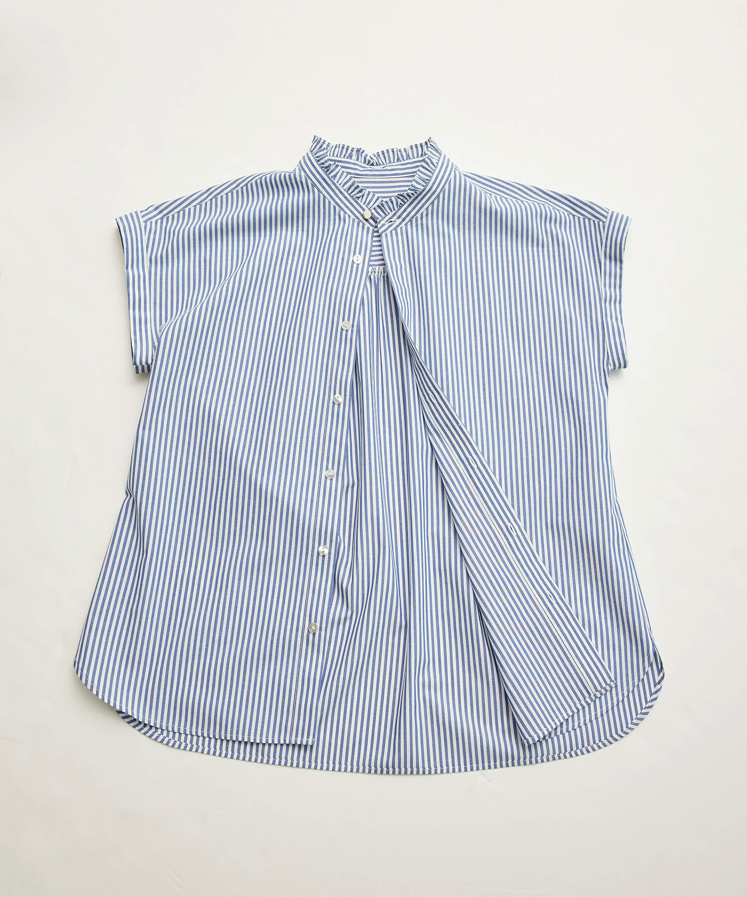 Rope&rsquo;Picnic「新色追加/フリルバンドシャツ」|シャツ・ブラウス|