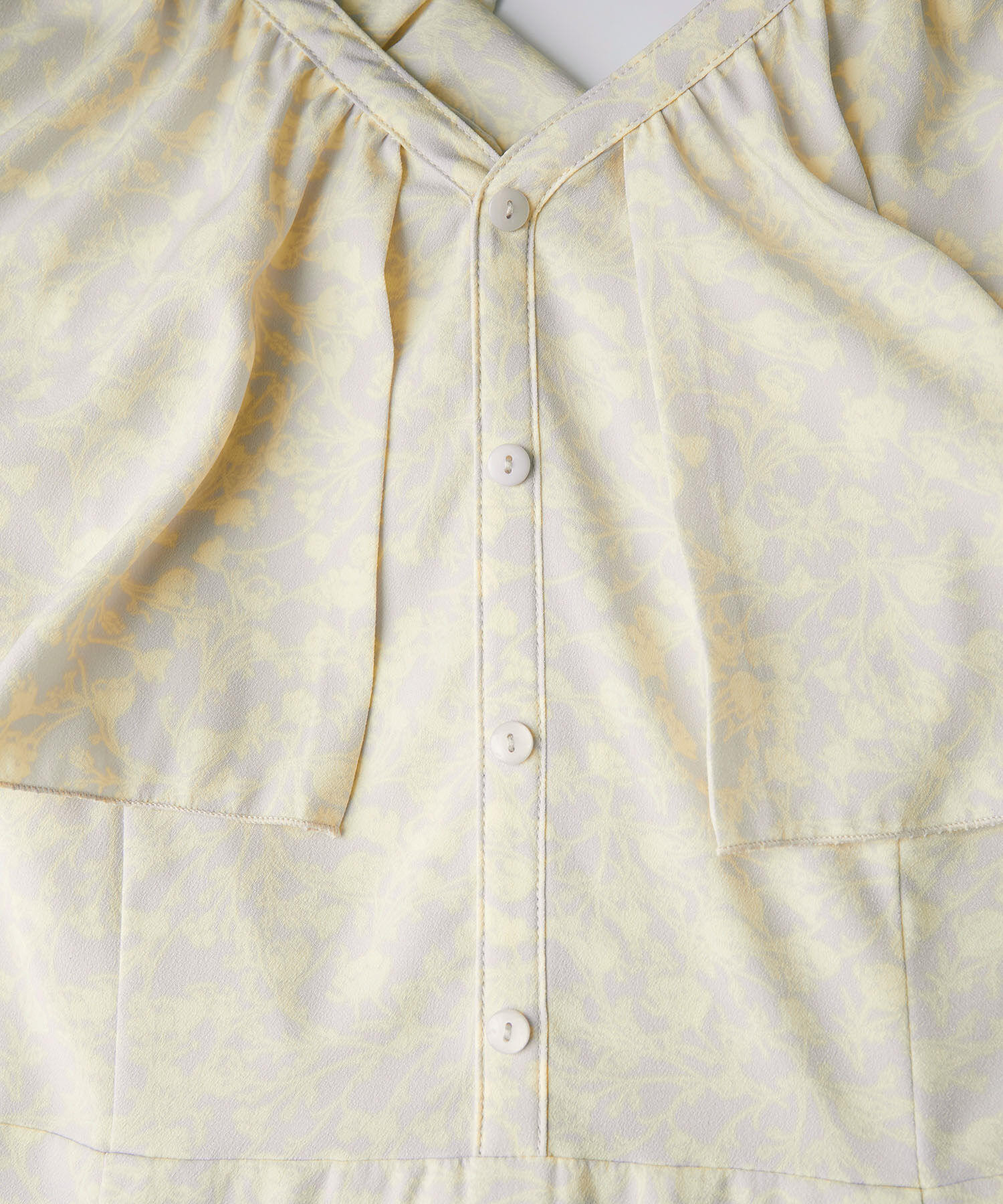 Rope&rsquo;Picnic「フラワープリントラッフルワンピース/リンクコーデ」|ワンピース|