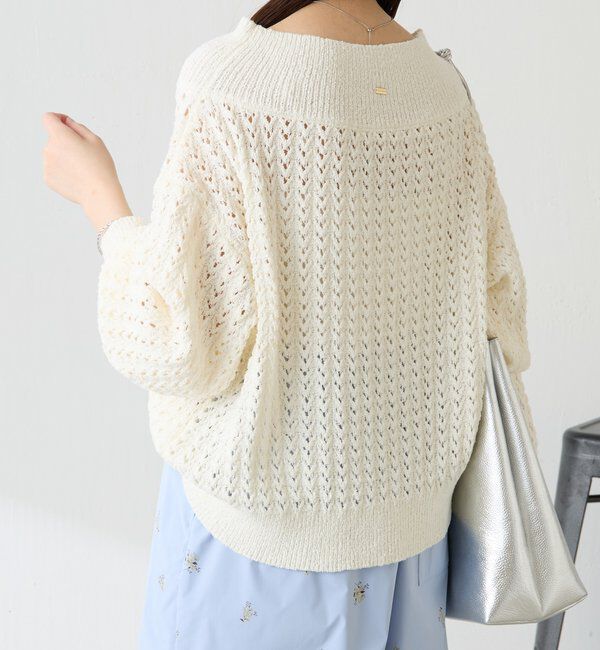  「レースステッチニット」|ニット・セーター|