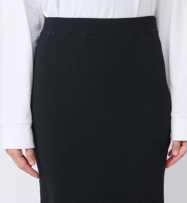  「予約【新色追加/マイナス3kg/レビュー高評価☆】リブタイトスカート」|スカート|