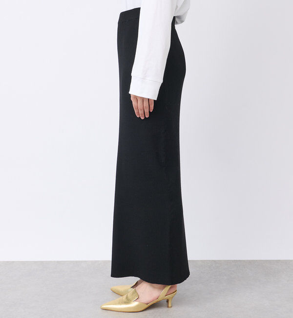  「予約【新色追加/マイナス3kg/レビュー高評価☆】リブタイトスカート」|スカート|