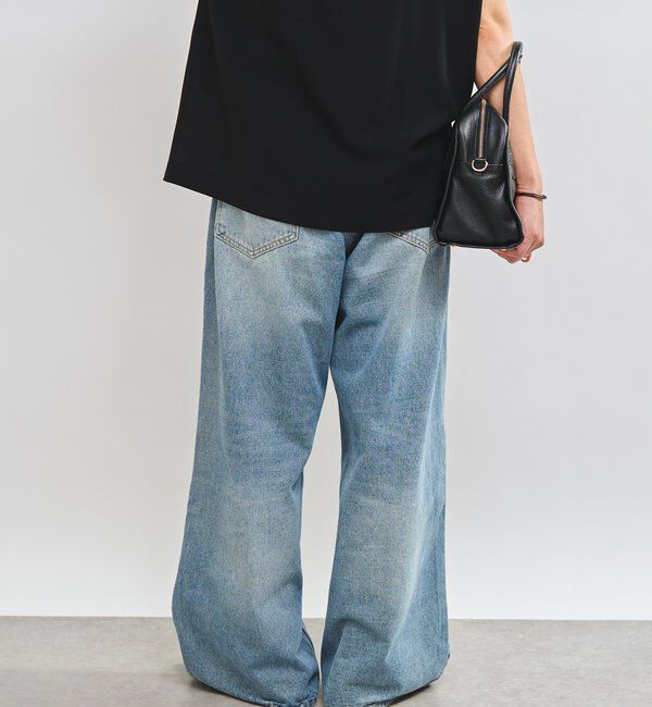  「【新色登場】【MONN.:. （モン）】ワイドレッグデニム」|デニム|