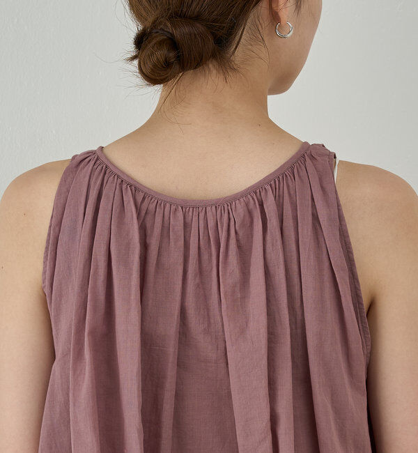  「【WALANCE】オーガニックコットンバルーンブラウス」|シャツ・ブラウス|