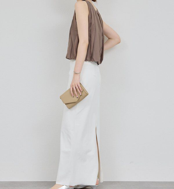  「【WALANCE】オーガニックコットンバルーンブラウス」|シャツ・ブラウス|