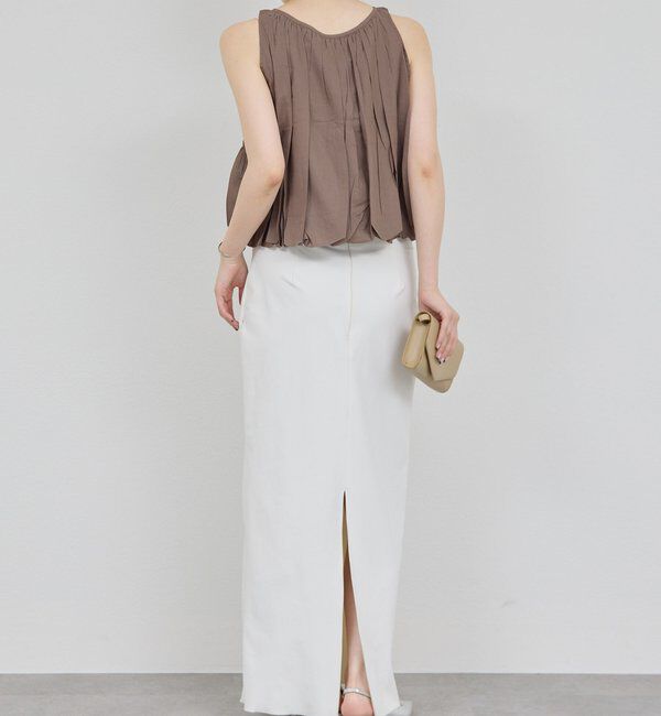  「【WALANCE】オーガニックコットンバルーンブラウス」|シャツ・ブラウス|