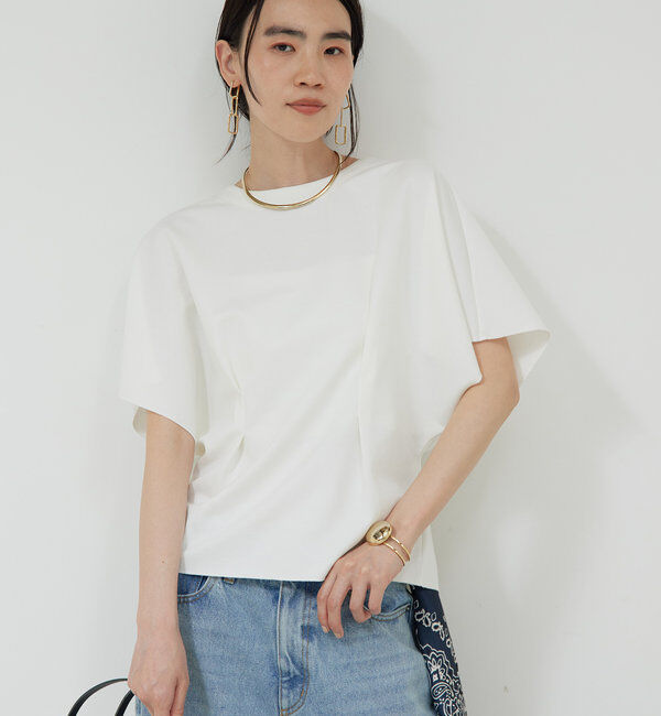  「ウエストシェイプ2WAYカットソー」|Tシャツ・カットソー|