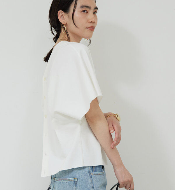  「ウエストシェイプ2WAYカットソー」|Tシャツ・カットソー|