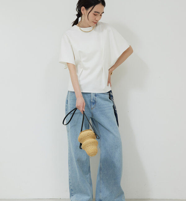  「ウエストシェイプ2WAYカットソー」|Tシャツ・カットソー|