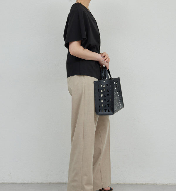  「ウエストシェイプ2WAYカットソー」|Tシャツ・カットソー|