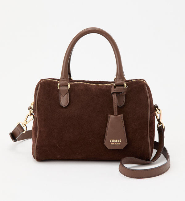  「スエード2WAYミニボストンバッグ」|ボストンバッグ|