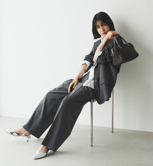  「スエード2WAYミニボストンバッグ」|ボストンバッグ|