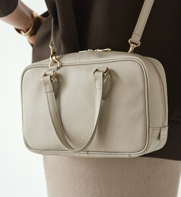  「レザー2WAYミニボストンバッグ」|ボストンバッグ|